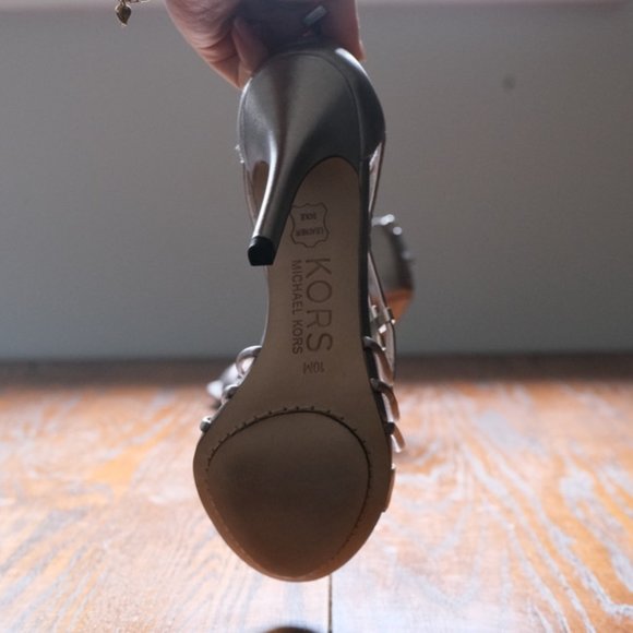 KORS Leather Strappy Stiletto - Picture 4 of 5